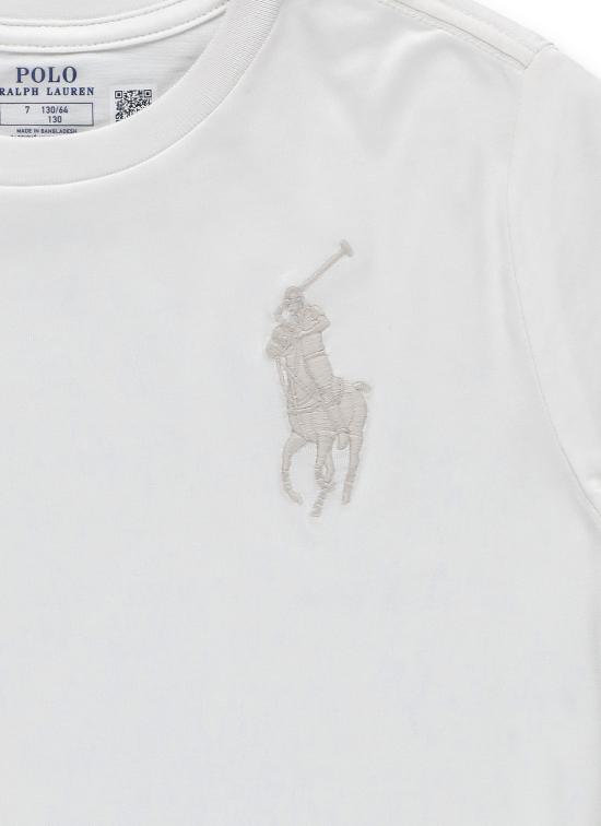 26SS [키즈] 랄프 로렌 티셔츠 832907 504DECKWASH WHITE White - RALPH LAUREN