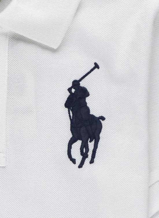 26SS [키즈] 랄프 로렌 폴로 셔츠 670257 006 White - RALPH LAUREN