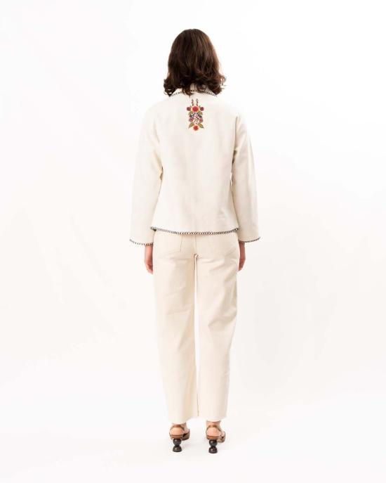  알릭스 오브 보헤미아 자켓 프랜시스 헤리티지 플로라 재킷 오프 화이트 - ALIX OF BOHEMIA