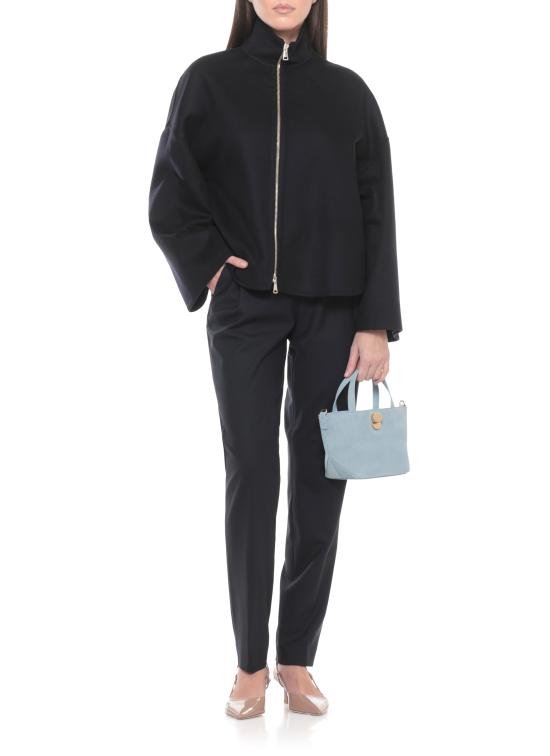 26SS 파비아나 필리피 박시 울 더블 자켓 CTD266F420 L7365146 Blue - FABIANA FILIPPI