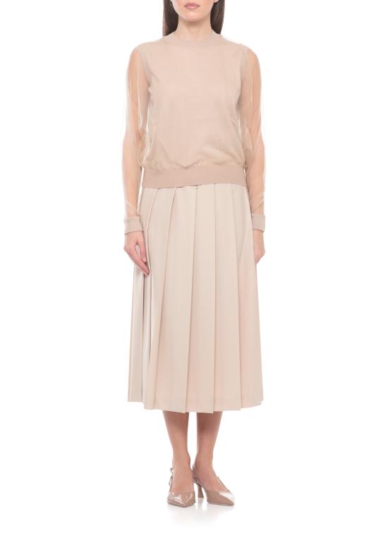 26SS 파비아나 필리피 스웨터 MAD266F009 L9130157 Brown - FABIANA FILIPPI