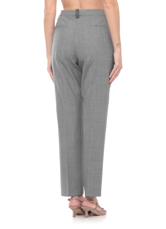 26SS 파비아나 필리피 스트레이트 팬츠 PAD266F326 L7638179 Grey - FABIANA FILIPPI