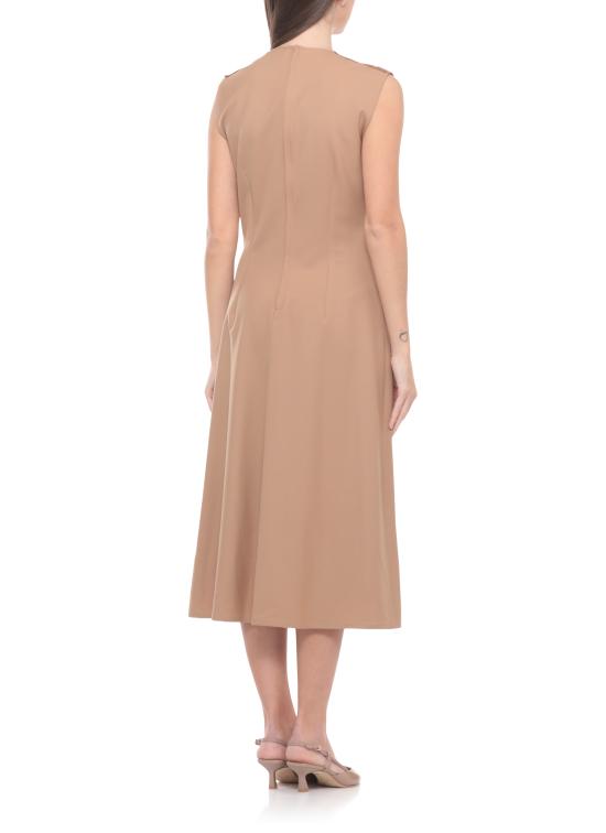 26SS 파비아나 필리피 미디 원피스 ABD266F179 L7741268 Brown - FABIANA FILIPPI