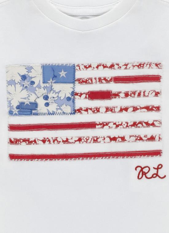 26SS [키즈] 랄프 로렌 티셔츠 A11751 001 White - RALPH LAUREN