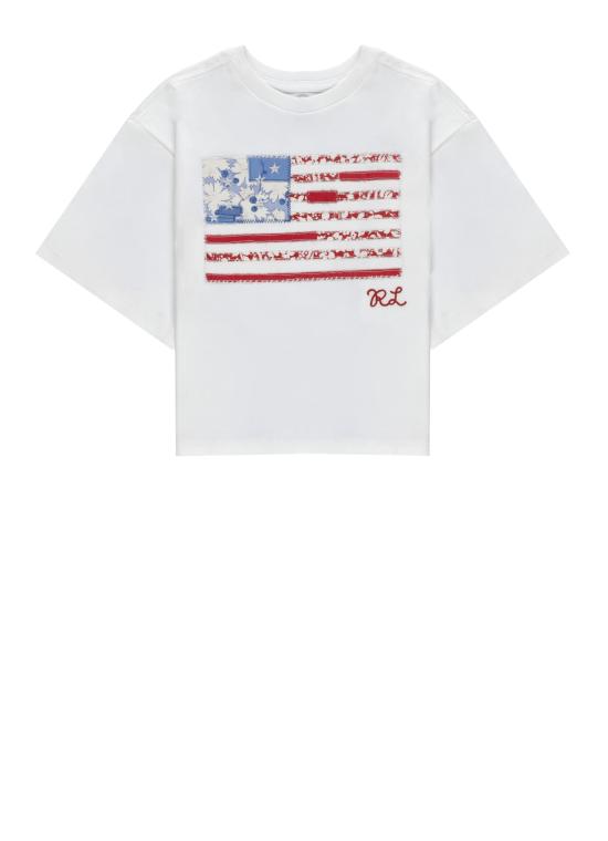 26SS [키즈] 랄프 로렌 티셔츠 A11751 001 White