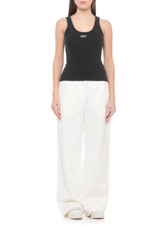 26SS 카사블랑카 스트레이트 팬츠 WSP26JTR10101 OFF WHITE LOOPBACK White - CASABLANCA