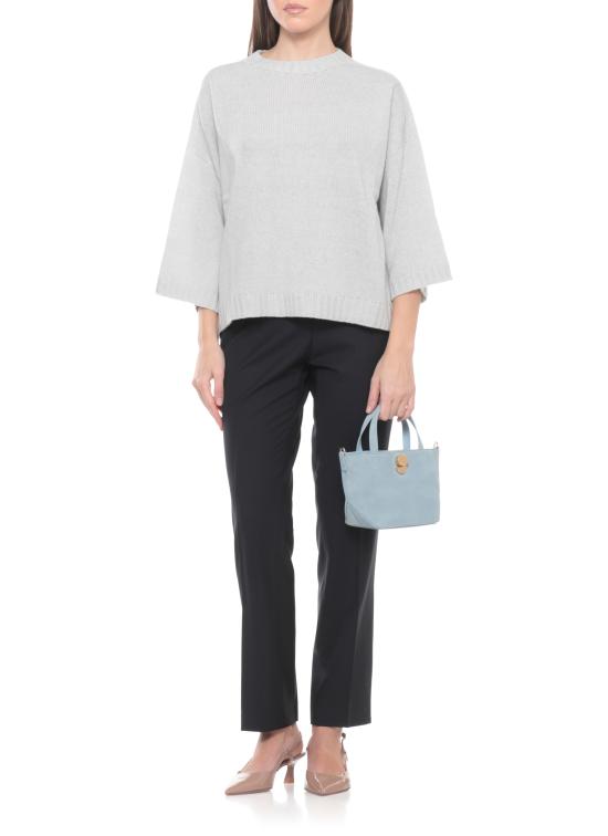 26SS 파비아나 필리피 반팔 티셔츠 MAD266F019 L8978200 Grey - FABIANA FILIPPI