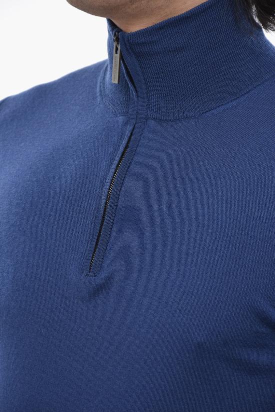  Paolo Pecora 스웨터 24IC1M0AT06F0016677 Blue - OTHER BRANDS