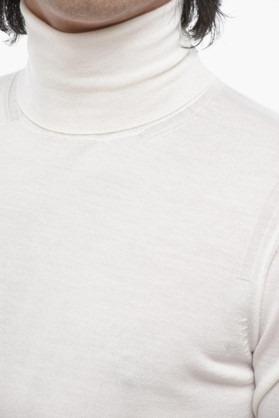  파올로페코라 터틀넥 24IC1M0A003F0011102 White - PAOLO PECORA