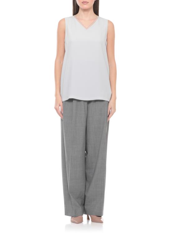 26SS 파비아나 필리피 민소매 티셔츠 TPD266F295 L7758200 Grey - FABIANA FILIPPI