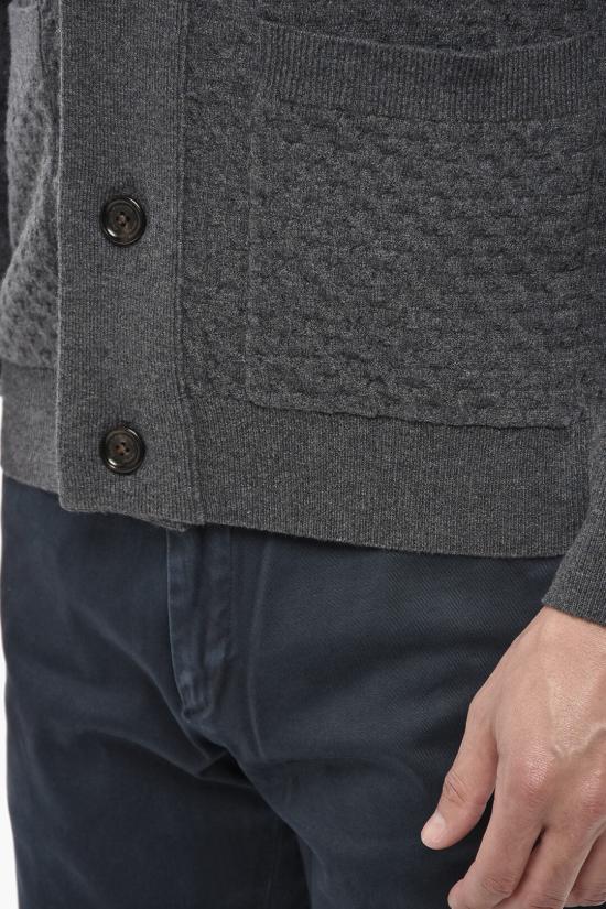  파올로페코라 가디건 24IC1M0A064F0028995 Gray - PAOLO PECORA