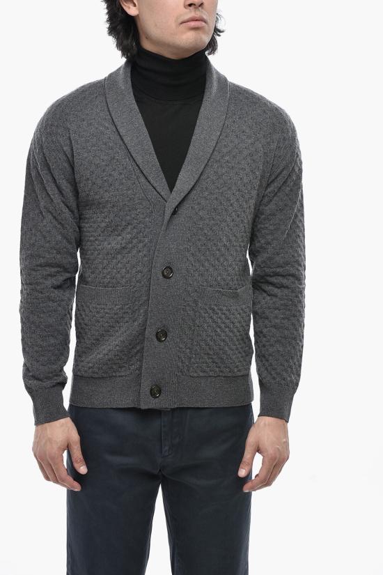  파올로페코라 가디건 24IC1M0A064F0028995 Gray