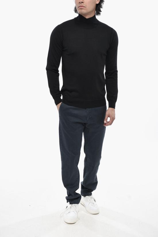  파올로페코라 터틀넥 24IC1M0A008F0019000 Black - PAOLO PECORA