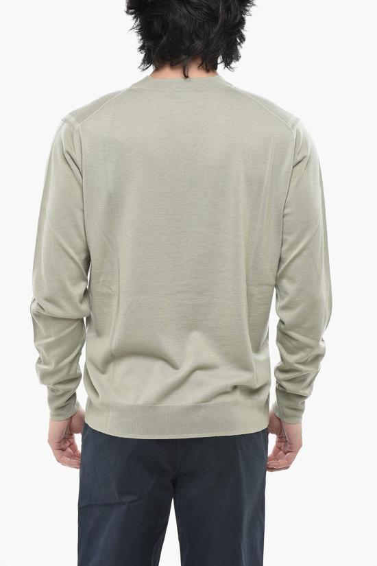  Paolo Pecora 스웨터 24IC1M0A009F0015636 Green - OTHER BRANDS