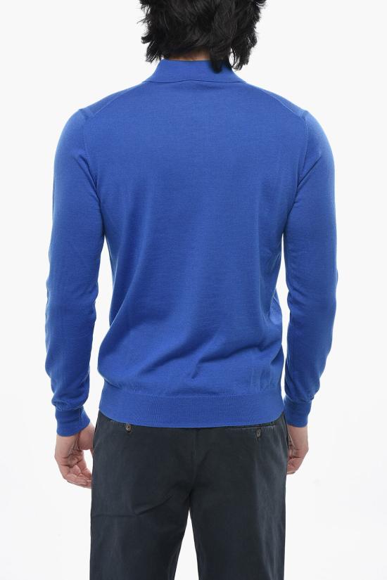  Paolo Pecora 스웨터 24IC1M0A010F0016746 Blue - OTHER BRANDS