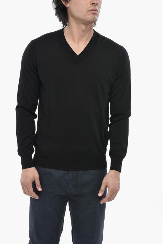  Paolo Pecora 스웨터 24IC1M0A009F0019000 Black