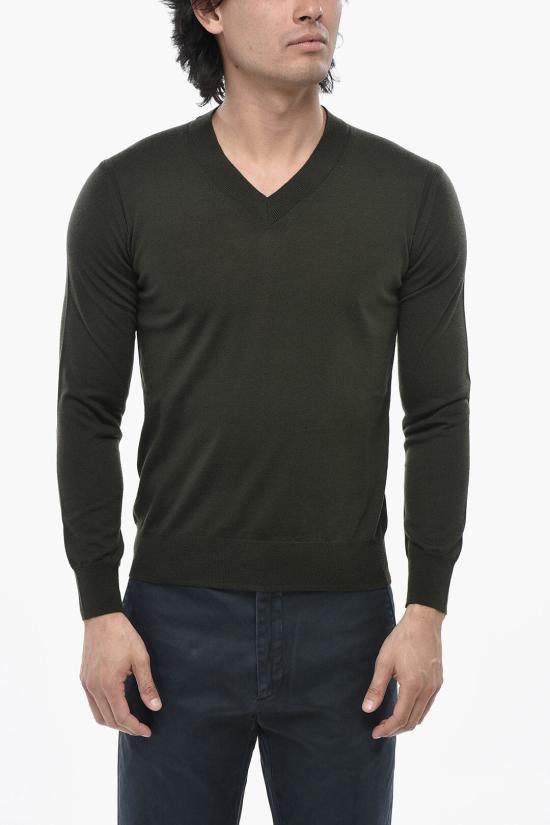  Paolo Pecora 스웨터 24IC1M0A009F0015334 Green