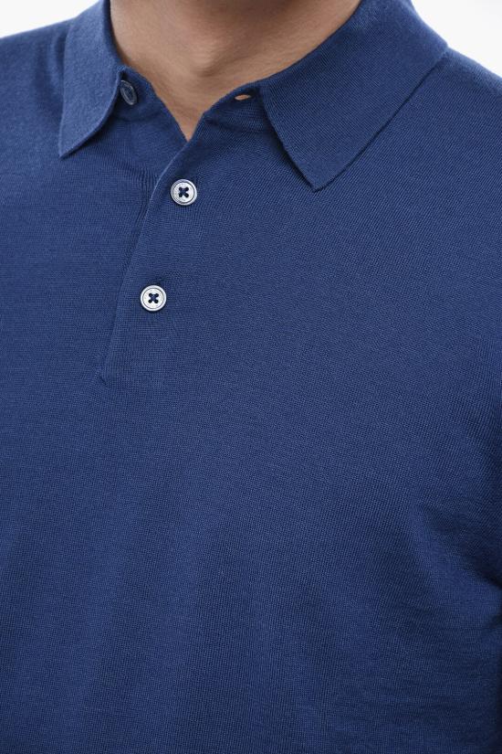  Paolo Pecora 스웨터 24IC1M0A010F0016677 Blue - OTHER BRANDS