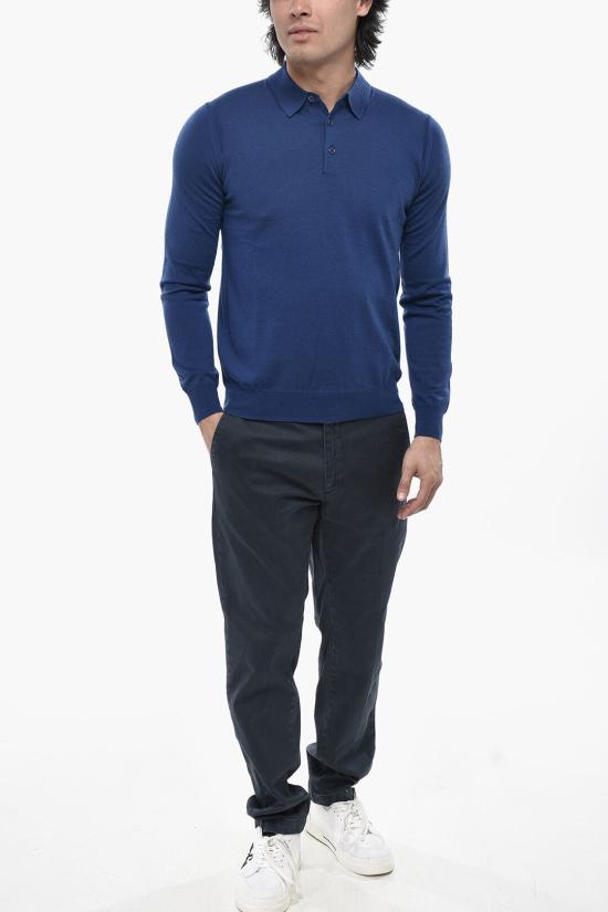  Paolo Pecora 스웨터 24IC1M0A010F0016677 Blue - OTHER BRANDS