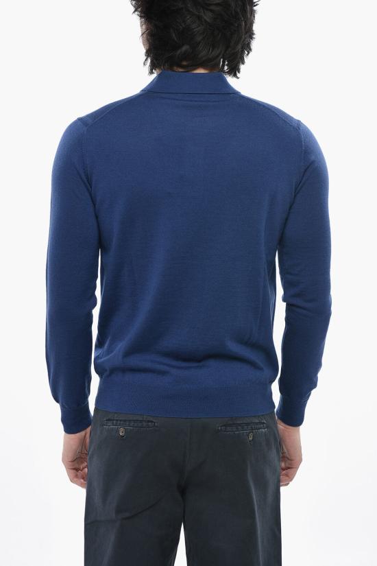  Paolo Pecora 스웨터 24IC1M0A010F0016677 Blue - OTHER BRANDS