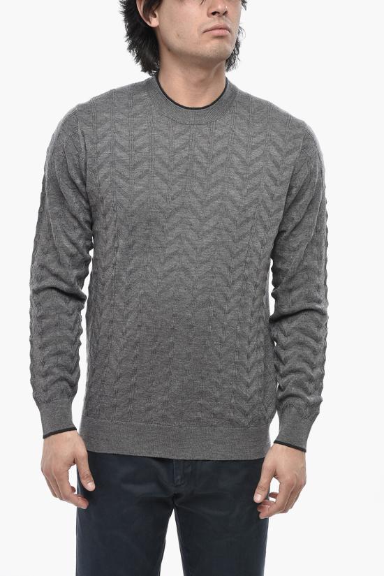  Paolo Pecora 스웨터 24IC1M0A031F0018994 Gray