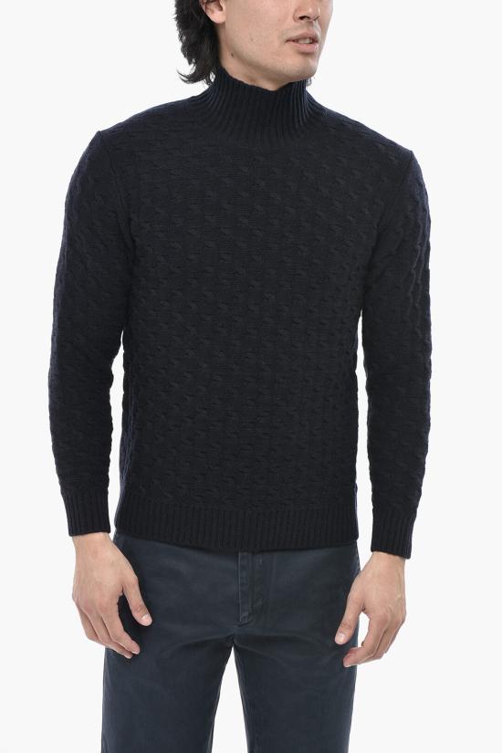  파올로페코라 터틀넥 24IC1M0A043F0026728 Midnight blue