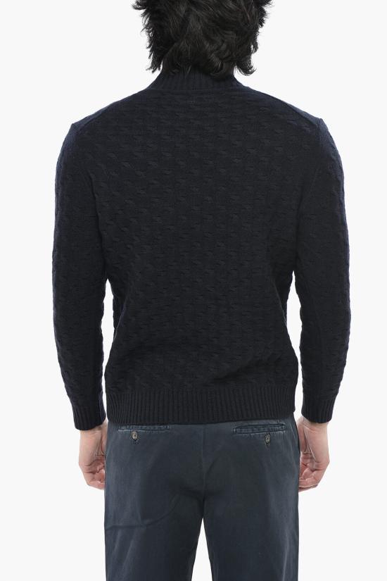  파올로페코라 터틀넥 24IC1M0A043F0026728 Midnight blue - PAOLO PECORA