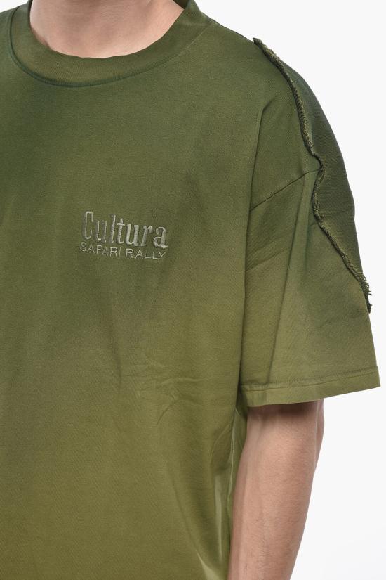  쿨투라 반팔 티셔츠 A011MILITARYGREEN - CULTURA