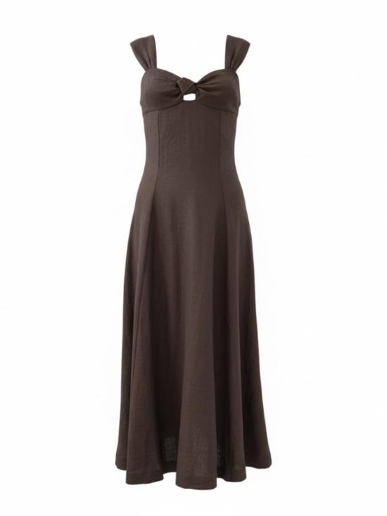  페이스풀더브랜드 롱 원피스 페이스풀 더 브랜드 팔리다 드레스 에스프레소