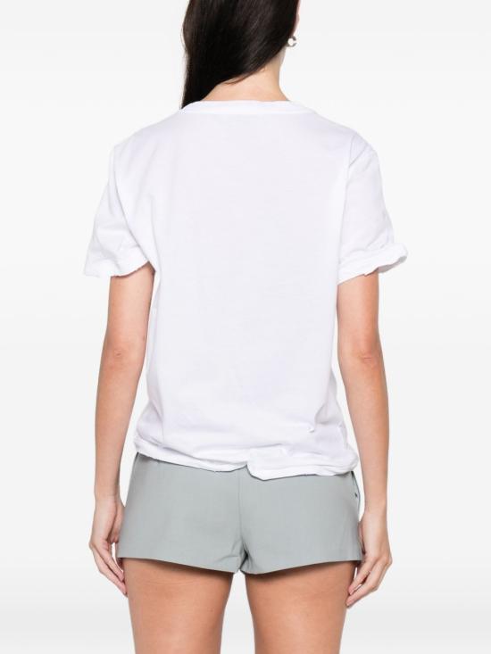 26SS 프라다 반팔 티셔츠 3569B 18QZF0009 White - PRADA