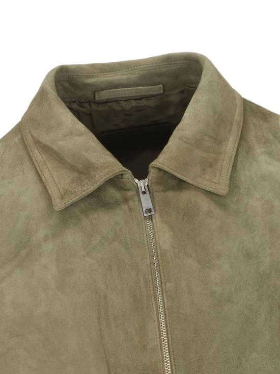 26SS 프라다 가죽 자켓 UPW609 18OMF0092 Green - PRADA