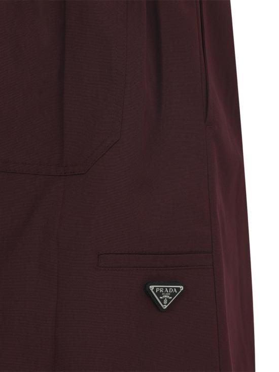 26SS 프라다 미디 스커트 P197Z 187PF0403 Red - PRADA