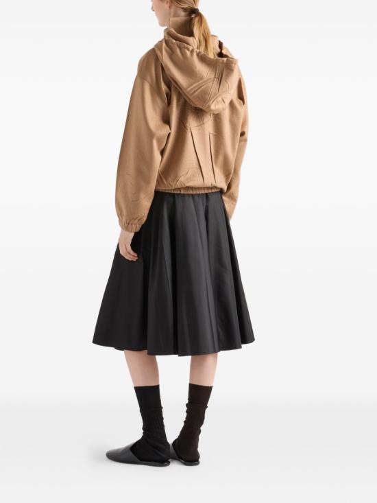 26SS 프라다 미디 스커트 21Y023 1WQ8F0002 Black - PRADA