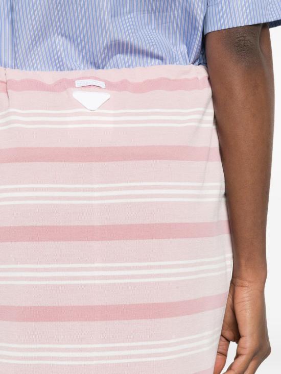 26SS 프라다 미디 스커트 31147 188QF0E18 Pink - PRADA