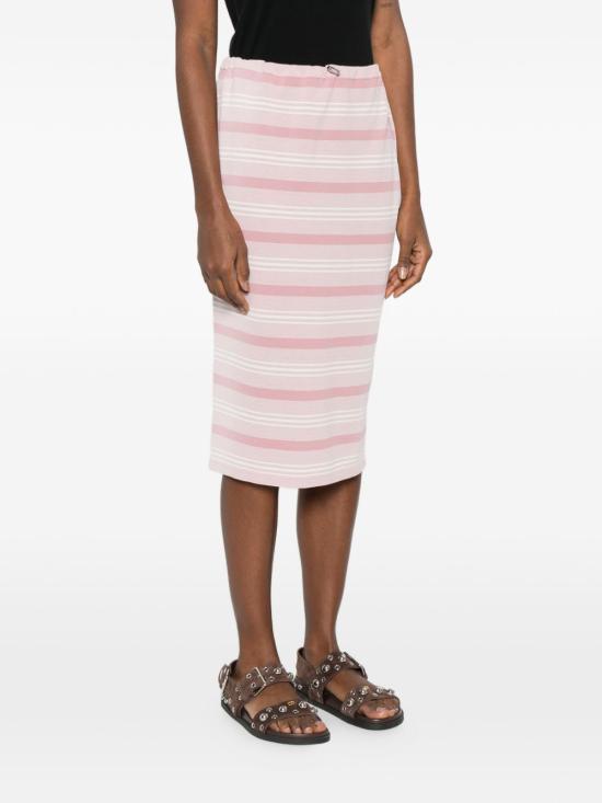 26SS 프라다 미디 스커트 31147 188QF0E18 Pink - PRADA