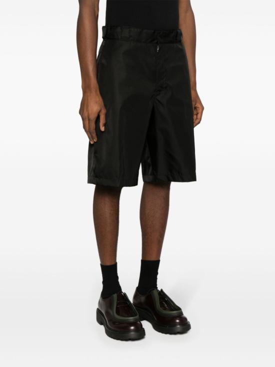 26SS 프라다 숏팬츠 SPG32 1WQ8F0002 Black - PRADA