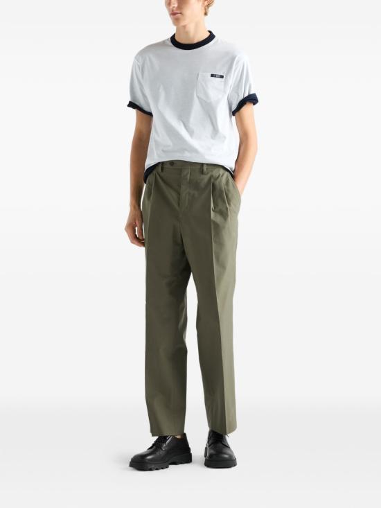 26SS 프라다 반팔 티셔츠 UJN960 1801F057G White - PRADA