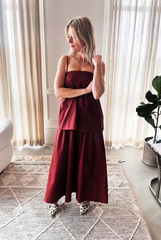  하우스 오브 다그마르 롱 원피스 하우스 오브 다그마 코튼 스트랩 드레스 - HOUSE OF DAGMAR