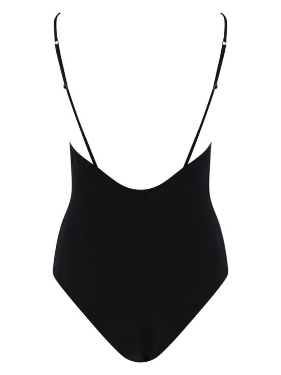  디젤 바디수트 티셔츠 Ufby 오벌 D 바디수트 블랙 - DIESEL