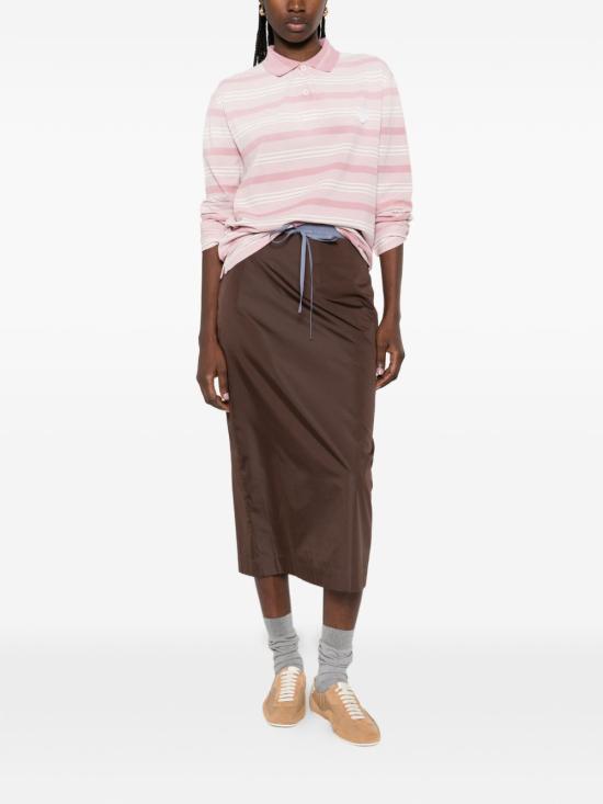 26SS 프라다 폴로 티셔츠 39660 188QF0E18 Pink - PRADA