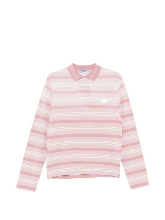 26SS 프라다 폴로 티셔츠 39660 188QF0E18 Pink