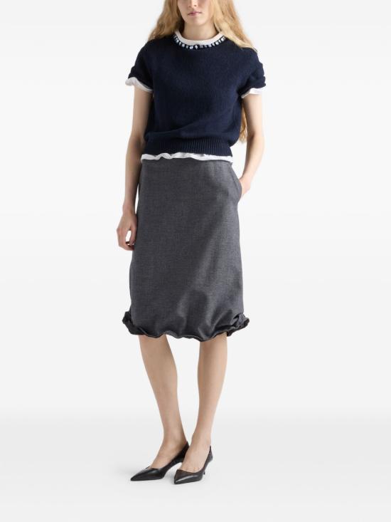 26SS 프라다 스웨터 P24V2B 18M6F0008 Blue - PRADA