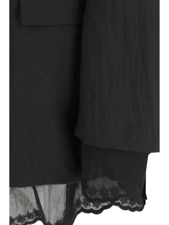 26SS 아워레가시 리버시블 드립 블레이저 W2260RSB SOOTBLACK - OUR LEGACY