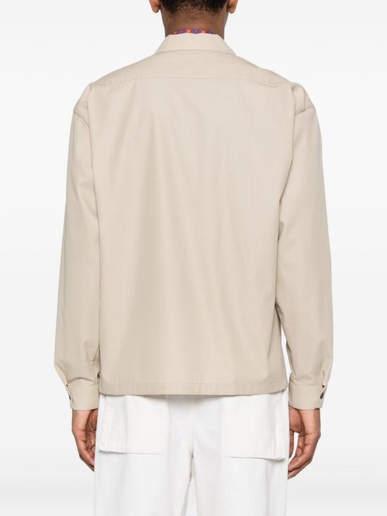 26SS 프라다 긴팔 셔츠 SC855 19AMF0036 Beige - PRADA