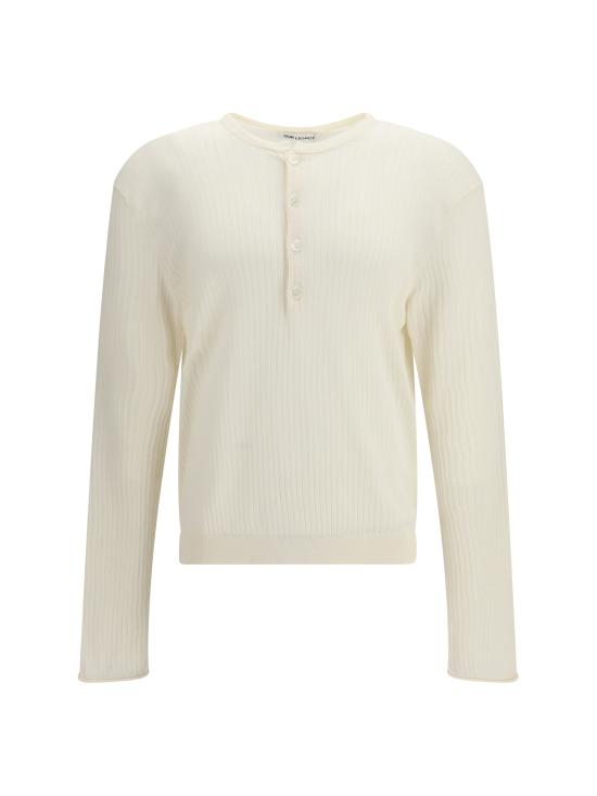 26SS 아워레가시 파인 헨리 코튼 티셔츠 M2263FI IVORY CREAM