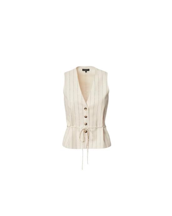  랙앤본 베스트 Rag & Bone Paulette 스트라이프  화이트 스트라이프