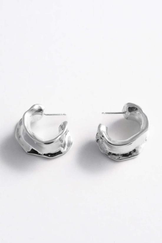  패리스 이어링 파리스 칼라마리 후프 스털링 실버 - FARIS