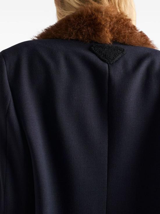 25FW 프라다 수트 자켓 P570P 17VZF0008 Blue - PRADA