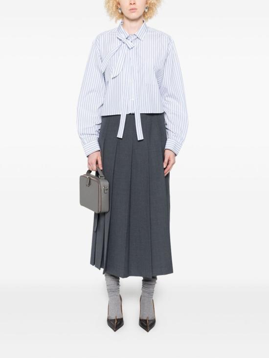 25FW 프라다 셔츠 P462I 17MGF0637 Blue - PRADA