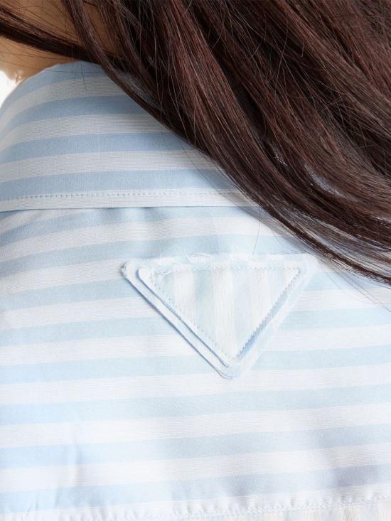 25FW 프라다 셔츠 P460I 1C2CF0076 Clear Blue - PRADA